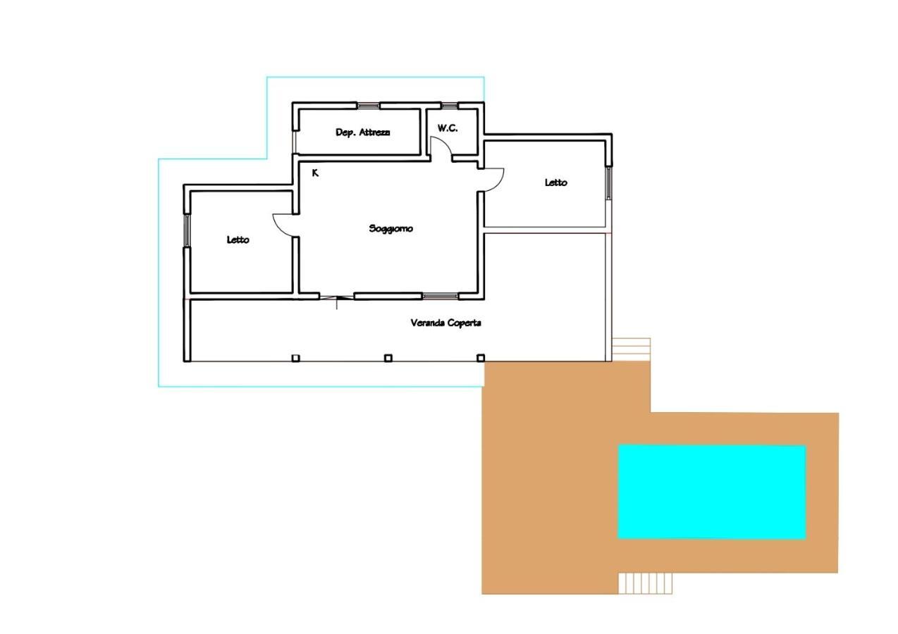 Villa Marci Con Piscina Privata A Nulvi 외부 사진