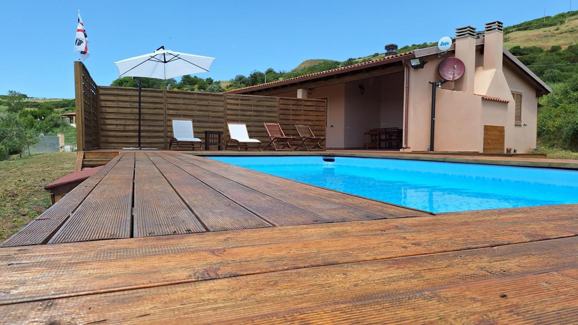Villa Marci Con Piscina Privata A Nulvi 객실 사진