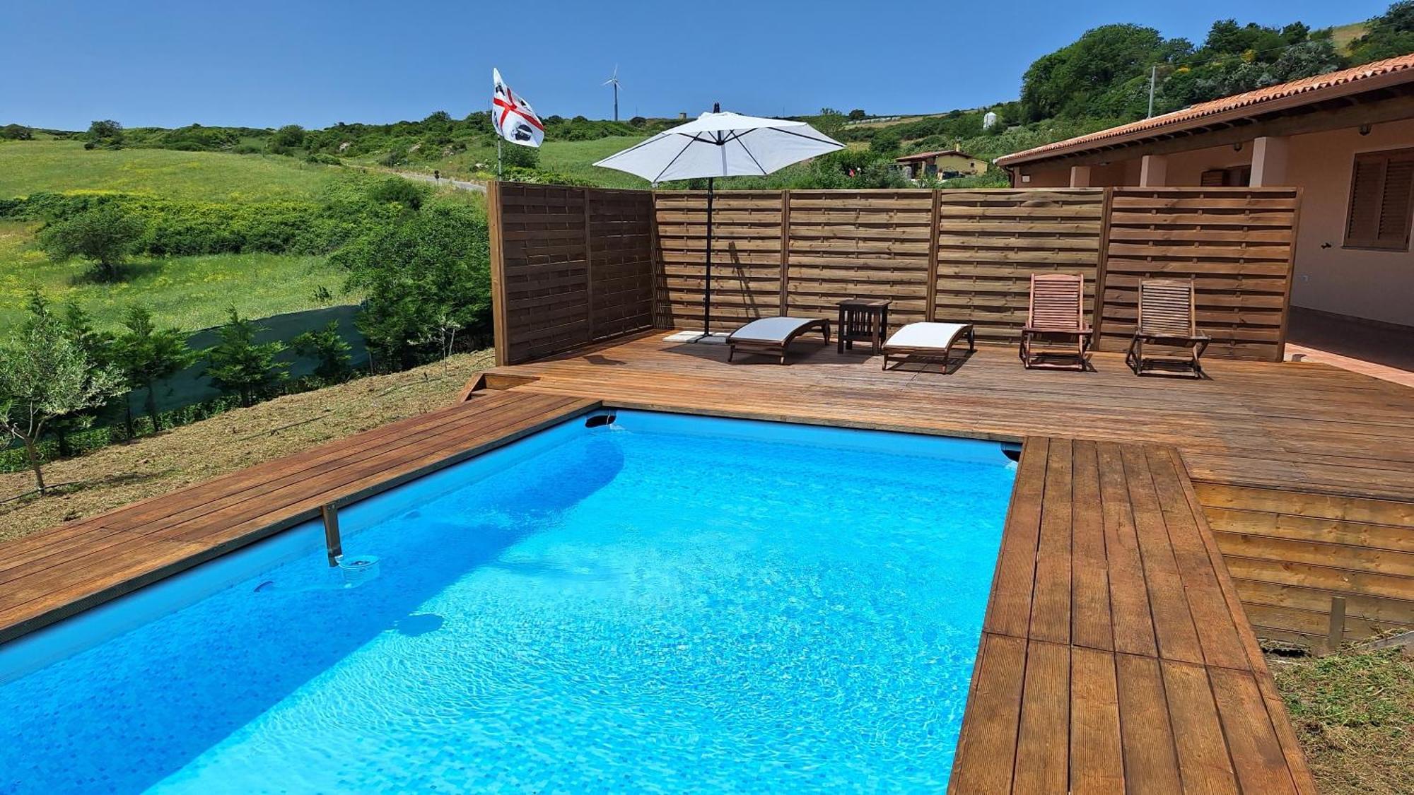 Villa Marci Con Piscina Privata A Nulvi 객실 사진