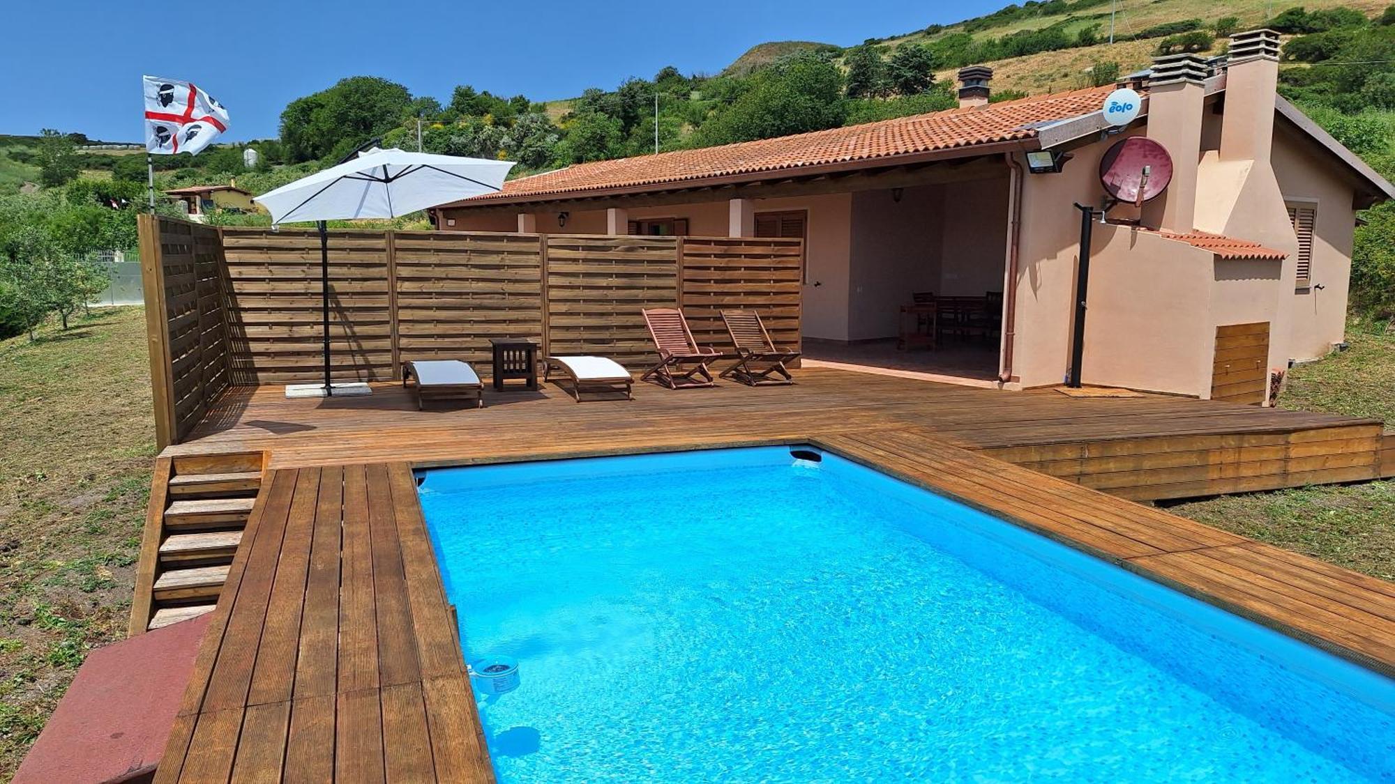 Villa Marci Con Piscina Privata A Nulvi 객실 사진
